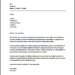 2 Weeks Notice Period Letter Template PDF Format