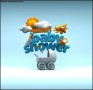 3D illustration Baby shower invitation