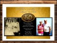 50th Wedding Anniversary Invitation