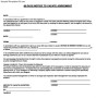 60 Days Notice to Vacate