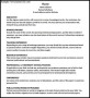 Academic CV Template Download