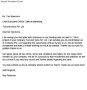 Acceptance Letter Example