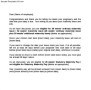Acknowledge notice Letter