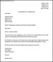 Acknowledgement of a Resignation Letter Template Sample