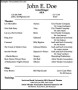 Acting CV Template PDF