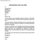Administration Job Cover Letter Example