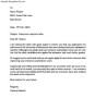 Admission Rejection Letter