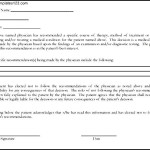 Against Medical Advice Template Form