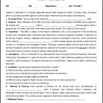 Aircraft Purchase Letter of Intent Template Word Doc