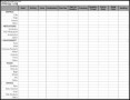 Allergy Log Template