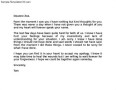 Apology Letter Love