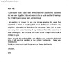 Apology Letter for Inappropriate Behavior