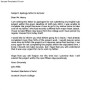 Apology Letter to Lecturer