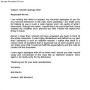 Apology Letter to Teacher for Talking in Class