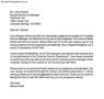 Application Letter for Employment