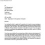 Application Letter for Teaching Position