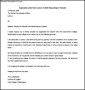 Application Letter from Lecturer to DCO Requesting for Transfer