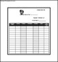 Attendance List Template Word Free