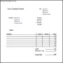 Auto Repair Invoice Template
