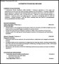 Automobile Resume Format