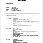 Automobile Resume Template Download