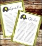 Baby Shower Guest List Template