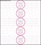 Baby Shower Water Bottle Label Template