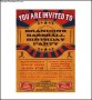 Baseball Ticket Invitation Template Sample