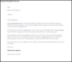 Basic Donation Letter Template Editable PDF Format