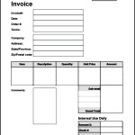 Basic Invoice Form