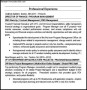 Basic Manager Resume PDF