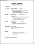Basic Resume Format In Word