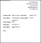 Basic Service Invoice