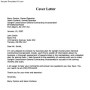Best Example For Business Cover Letter