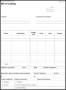Bill of Lading Form Template
