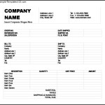 Billing Invoice Template Word