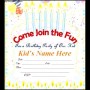 Birthday For Kids Free Online Invitation