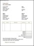 Blank Freelance Invoice Template
