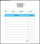 Blank Invoice Doc Template