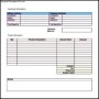 Blank Invoice Template