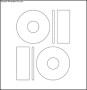 Blank Memorex CD Label Template