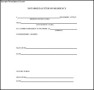 Blank Notarized Letter of Residency Download