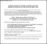 Blank Power of Attorney Form Example