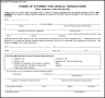 Blank Power of Attorney Form For Vehicle Transaction
