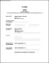 Blank Resume Format