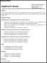 Blank Resume Format For Job