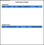 Blank Vacation Itinerary Template Free Download