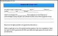 Business Bill of Sale Form