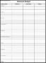 Business Budget Form Template