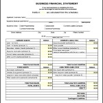 Business Financial Statement Form To Download